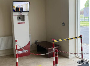 Reception Body Temperature Scanner